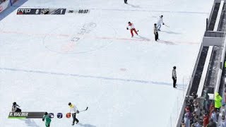 NHL® 19: AI goalie just lobbs it into the crowd