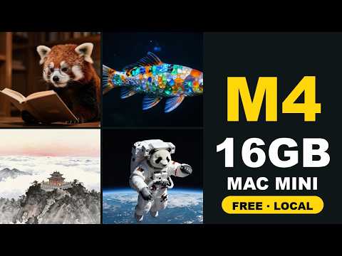 Free Local AI Image Generator on a 16GB Mac mini (Z-Image Turbo)