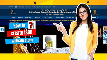 How to Create an ISRO Website Clone with React.js and CSS | Part1 Step-by-Step Tutorial
