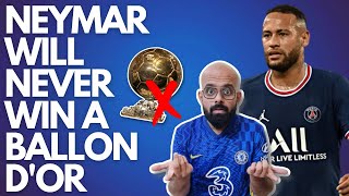 Why is it almost Impossible for Neymar to win the Ballon D'OR || Explained in Hindi