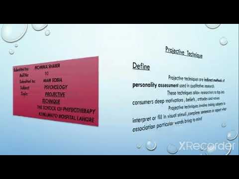 Htp Projective Projective techniques HTP - YouTube
