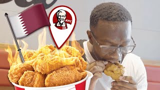 Black Guy Tries Qatar Kfc