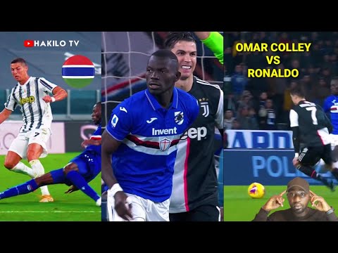 Gambian Omar Colley VS Ronaldo - HAKILO