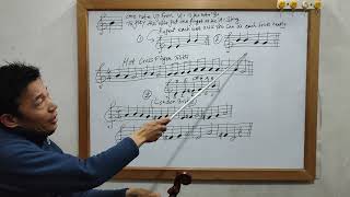 One note up from 'A' is the note 'B' l finger tricks: string Hopping l London Bridge l