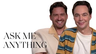 Jim Parsons \& Ben Aldridge On Spoiler Alert, Astrology Signs, \& Acting Sexy | Ask Me Anything | ELLE