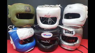 Winning FG 5000,Sabas,Pound 4 Pound,Vali,Fly Boxing Headgear-Обзор бамперных шлемов. Headgear Review