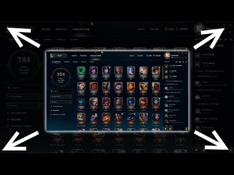 Make New Client Fullscreen | League of Legends