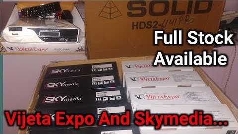 Vijeta Expo Full HD SETTOP Box | Skymedia HD SETTOP BOX | Full Setting