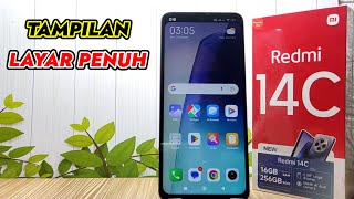 Cara Tampilan Layar Penuh Di Hp Xiaomi Redmi 14C