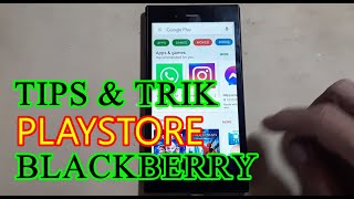 Install Google Play Store Di Blackberry Z10