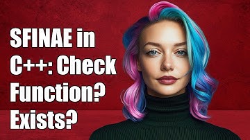 SFINAE in C++: How to Check if a Function Exists or Not