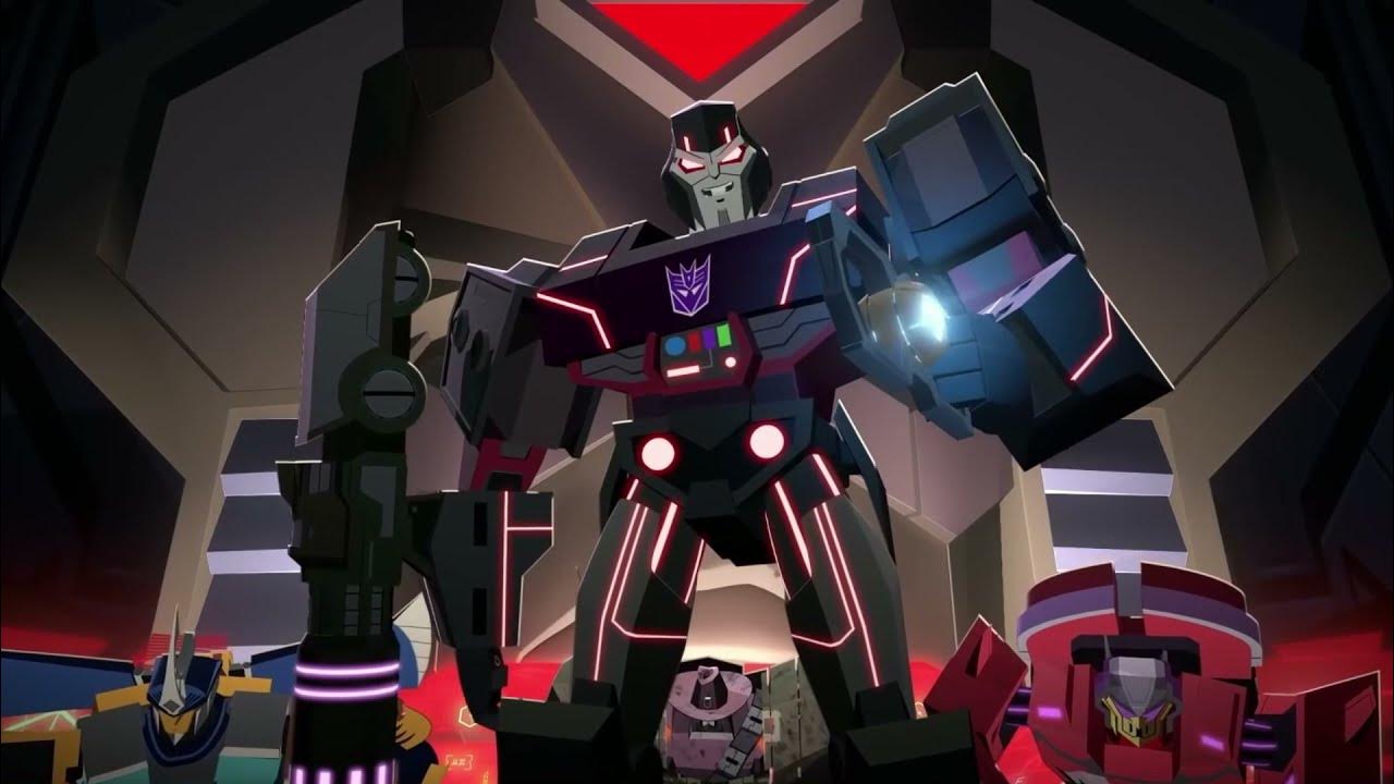 Transformers Cyberverse Megatron X (all scenes) YouTube