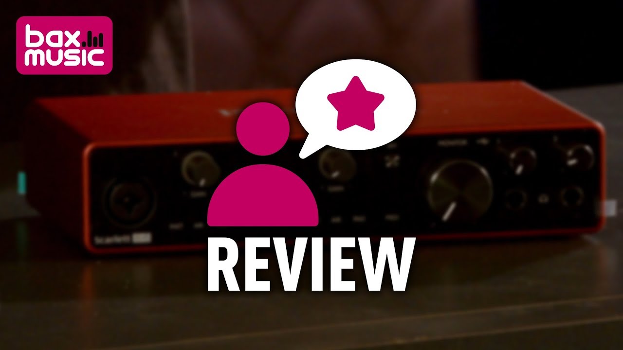 Focusrite Scarlett 8i6 (3rd Gen) | Review - YouTube