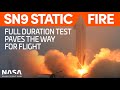 SpaceX Boca Chica - Starship SN9 Static Fire Test