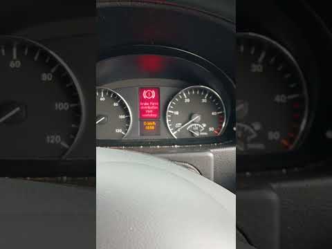 Brake force distribution Error on Mercedes Sprinter 2014