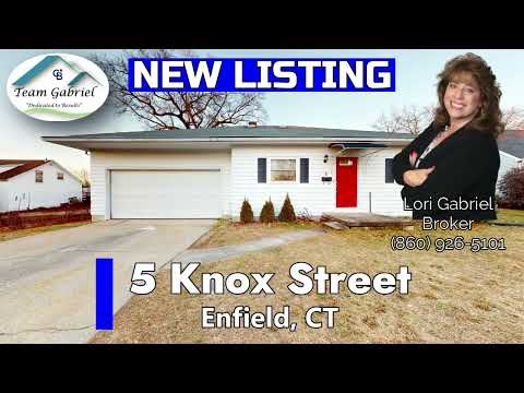 5 Knox Street, Enfield, CT home video tour