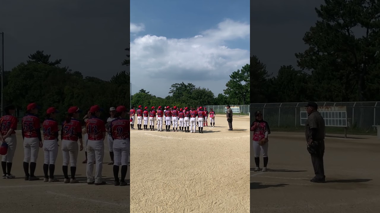 マーベラス戦 #shorts #大阪女子軟式野球チーム