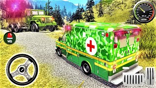 Army Ambulance Driving 2019-US Soldier Rescue Game- Best Android IOS Gameplay screenshot 5