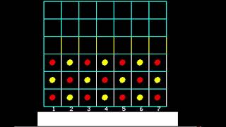 Oric / Atmos Typed in game : Connect 4 @TheAirshark