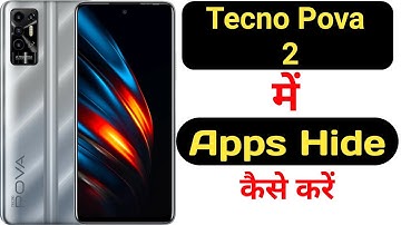 How to hide apps in Tecno Pova 2 || Tecno Pova 2 me app kaise hide kare ||