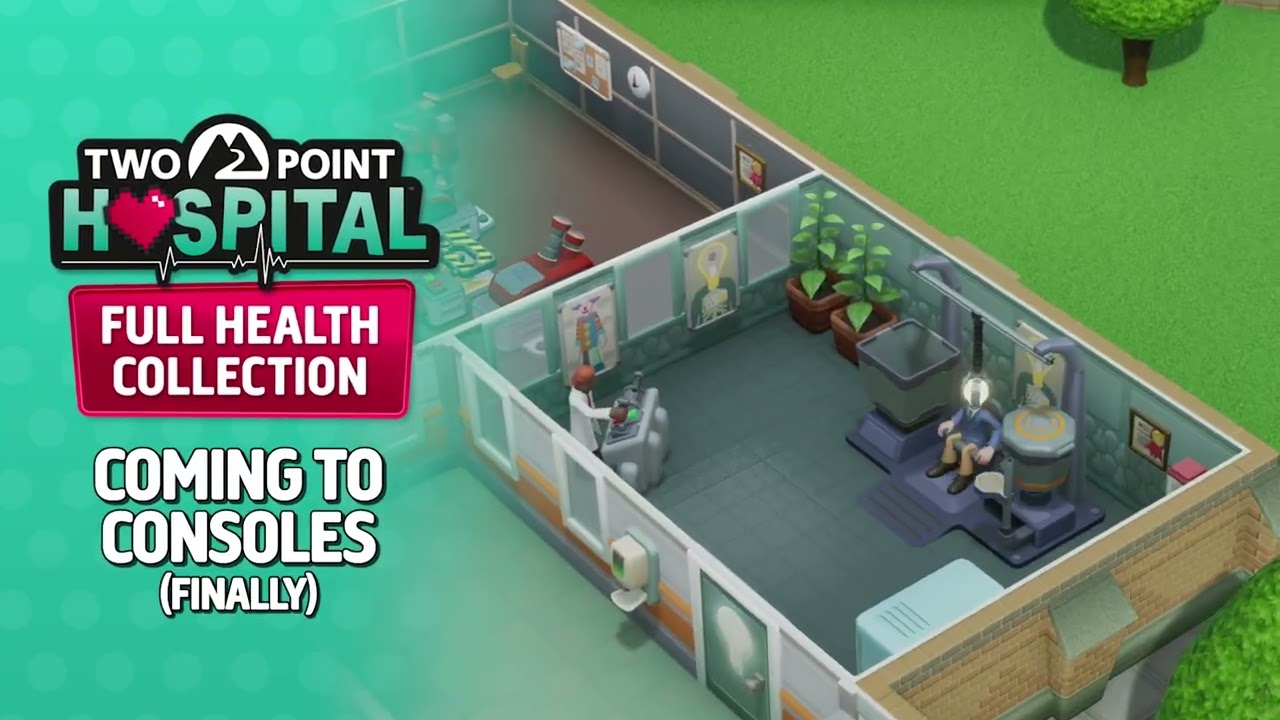 Two Point Hospital Heartful Collection console announcement - PS5 Xbox Switch 2