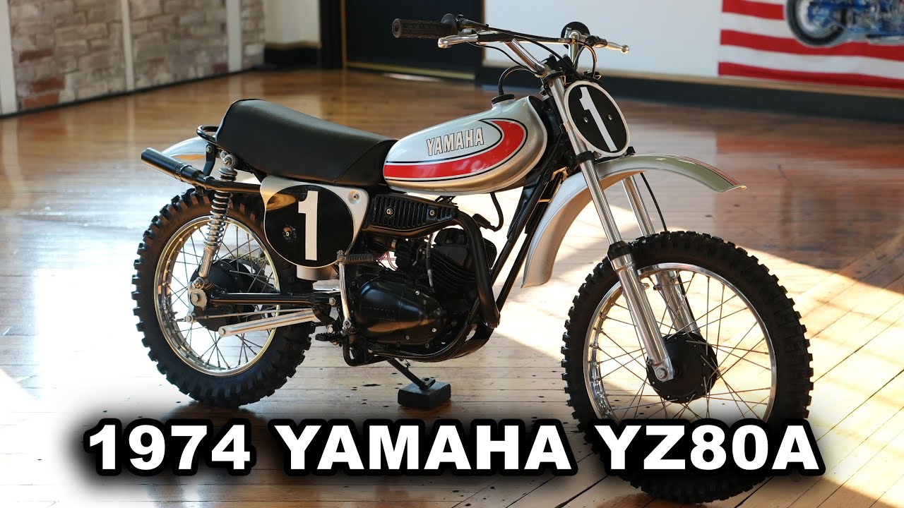 TIME CAPSULE 1974 YAMAHA YZ80A RESTORATION - YouTube