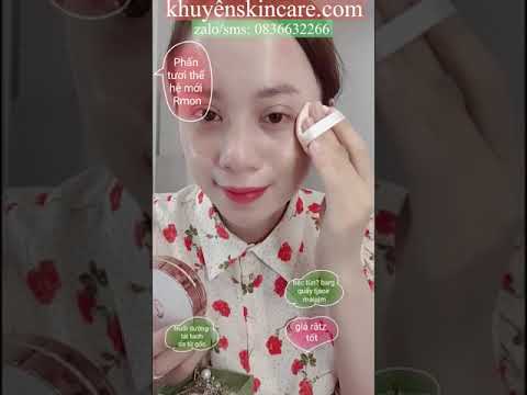 Phấn tươi ngọc trai Rmon - Hàn Quốc - Khuyenskincare