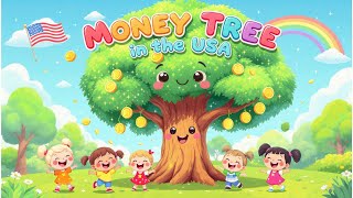 :Money Tree in the USA 🌳💰 | American Trading Song for Kids (Ages 1-6) | Fun & Educational!