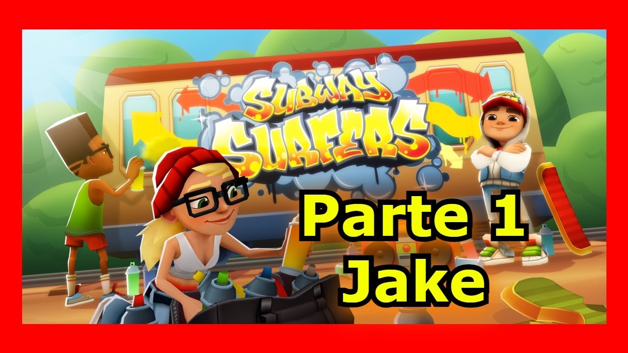 SUBWAY SURFERS JAKE PRIMEIRO PERSONAGEM GRÁTIS ♡ ♥