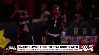 Knight Hawks look to stay undefeated