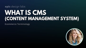 What is CMS in Ecommerce