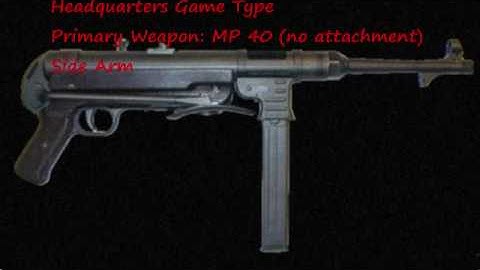 Call of Duty 5 WAW  Best Classes