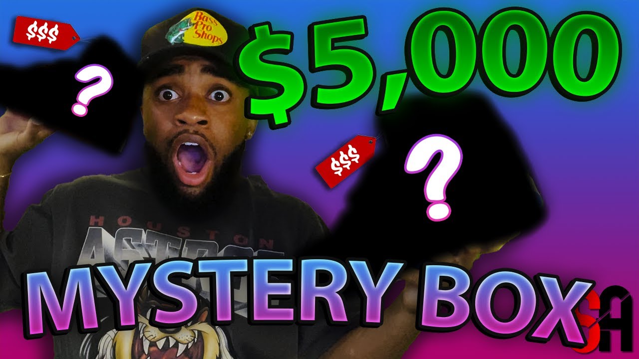 I BOUGHT A $5000 SNEAKER MYSTERY BOX