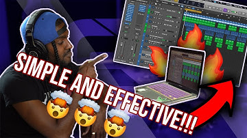 WHO KNEW HITS COULD BE THIS SIMPLE 🔥😱🤯| How to Make Simple But FIRE Beats Logic Pro X Tutorial