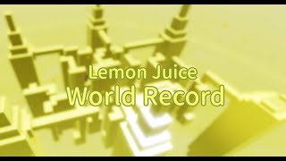 [WORLD RECORD] Lemon Juice in 18.98s // TIER 15