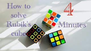 Quick Solve Rubik's Cube 3x3 Challenge!