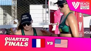 Placette/Richard vs. Nuss/Kloth - Quarter Finals Highlights | João Pessoa 2023 #BeachProTour