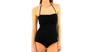 Perry Ellis Supernatural Heavenly Tankini Top  | SwimOutlet.com