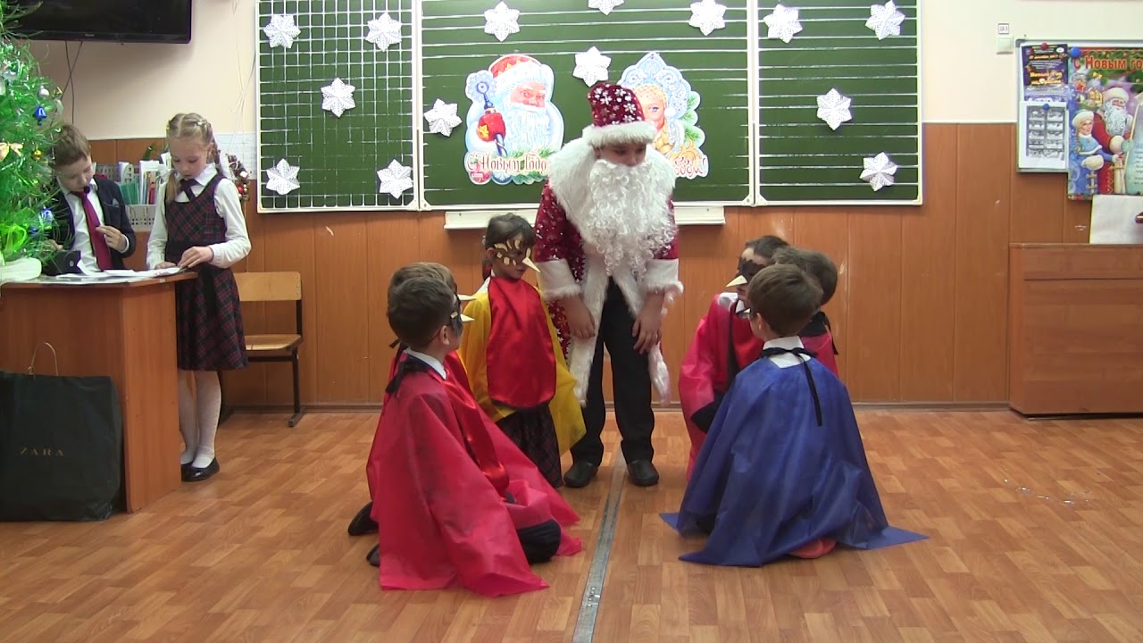 2017 12 15 Новогодняя математическая сказка в классе
