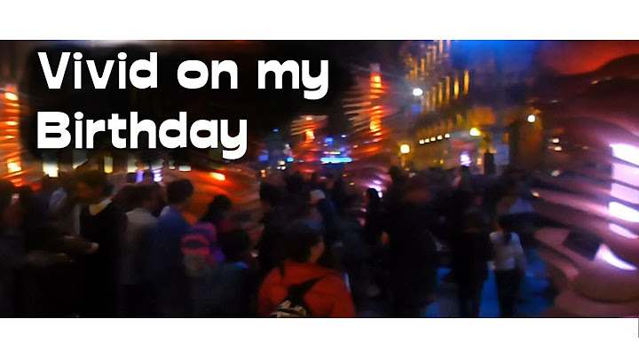 Vivid On My Birthday