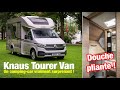 Campingcar knaus van tourer 500 mq  une douche pliante indite et un lit de plafond coulissant