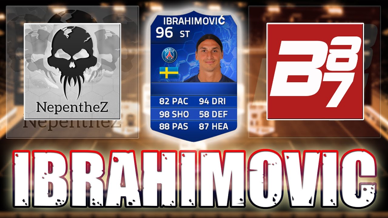 TOTY ZLATAN WAGER v BATESON87 - FIFA 14