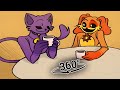 🐶360°CatNap and DogDay The Turns of The Night | Poppy Playtime Chapter 3 | Comic Dub