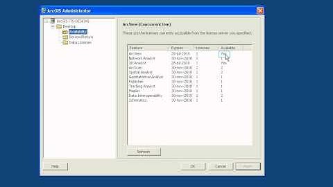 Borrowing Licences in ArcGIS 10.flv