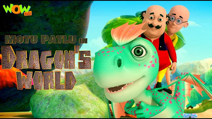 Motu Patlu in Dragon's world | MOVIE | Kids animated movie | WowKidz