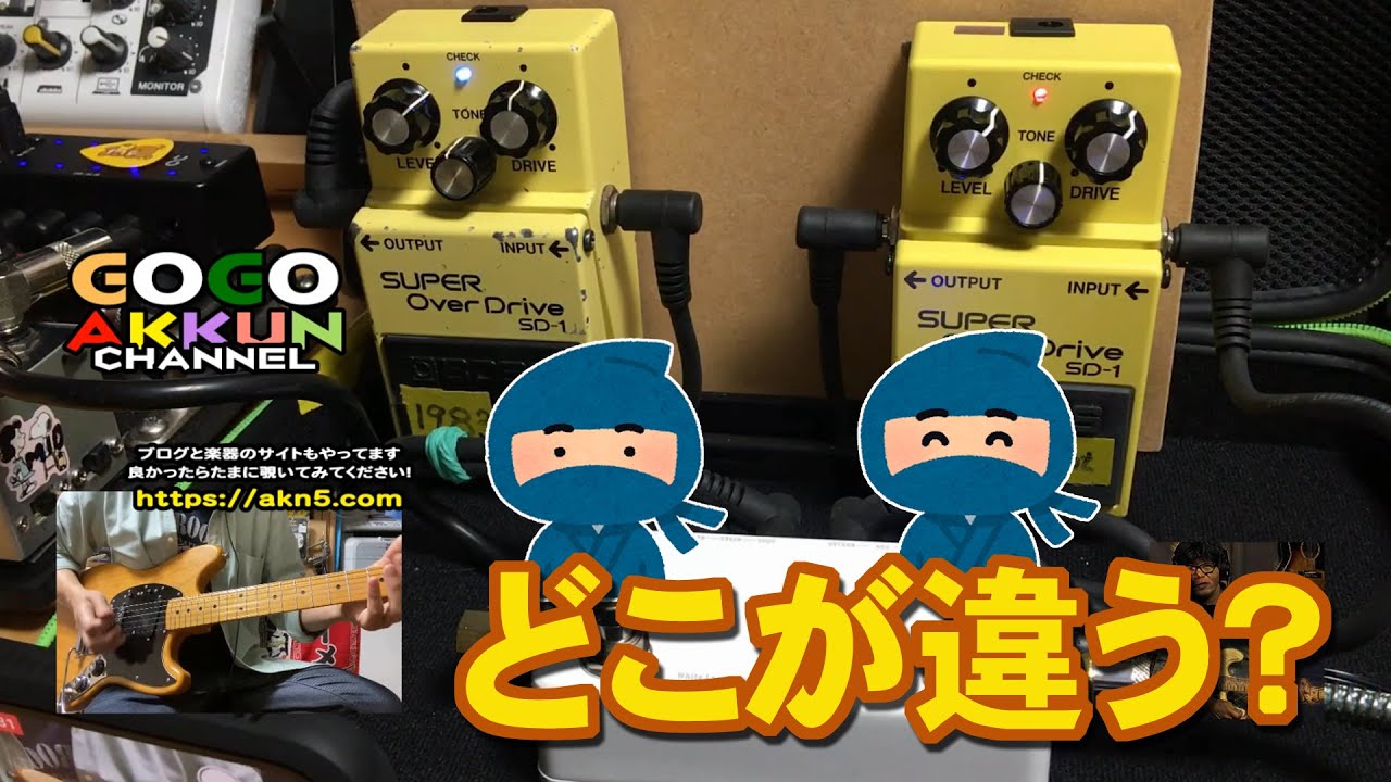 ギター初心者さん、迷ったらコレ♪ ～SD-1現行品はダメ？ - YouTube