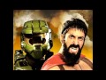 Master Chief vs Leonidas Epic Rap Battles of History #17 Lyrics[HD]
