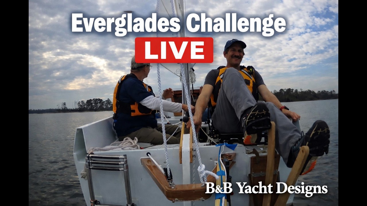 ⁣Everglades Challenge day before the race...