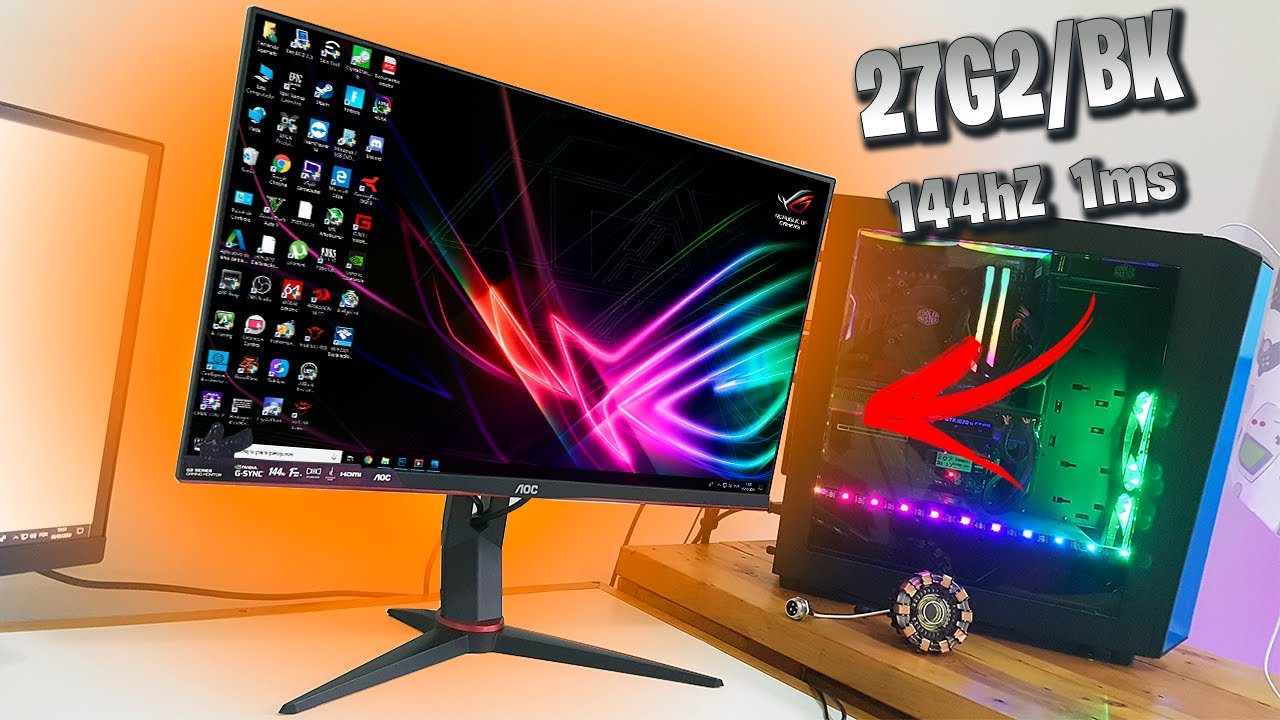 Monitor Aoc 27g2 Primeiras Impressoes Youtube