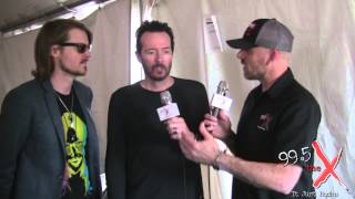 Scott Weiland Interview - Carolina Rebellion - 99.5 The X